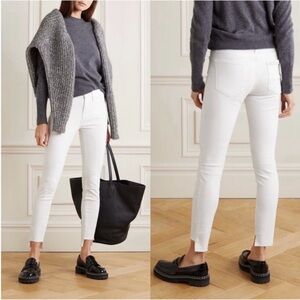Frame Le Skinny De Jeanne in Blanc